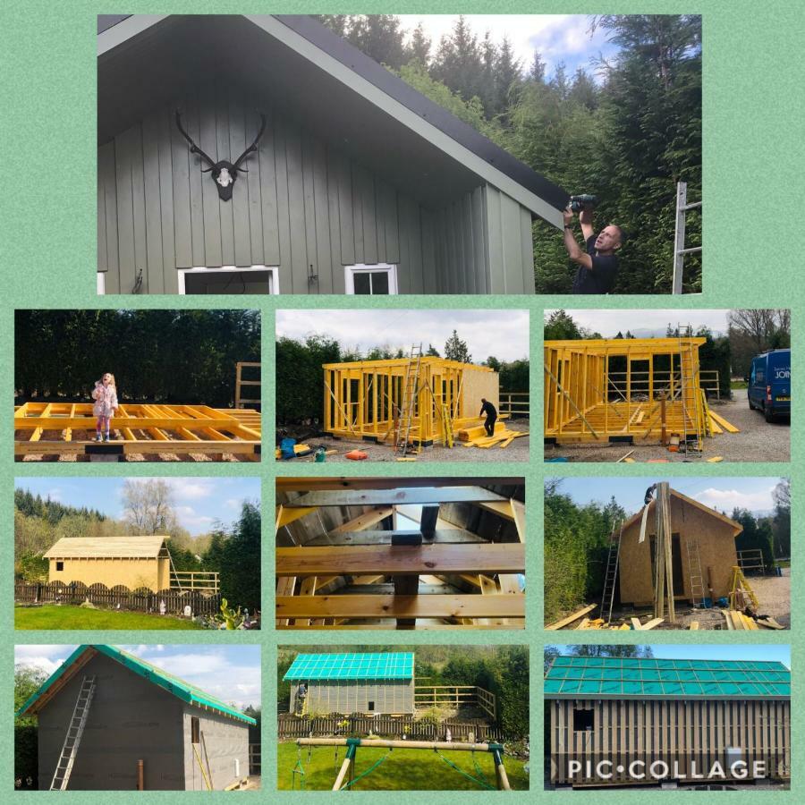 Antler Cabin At Woodlea Spean Bridge Εξωτερικό φωτογραφία